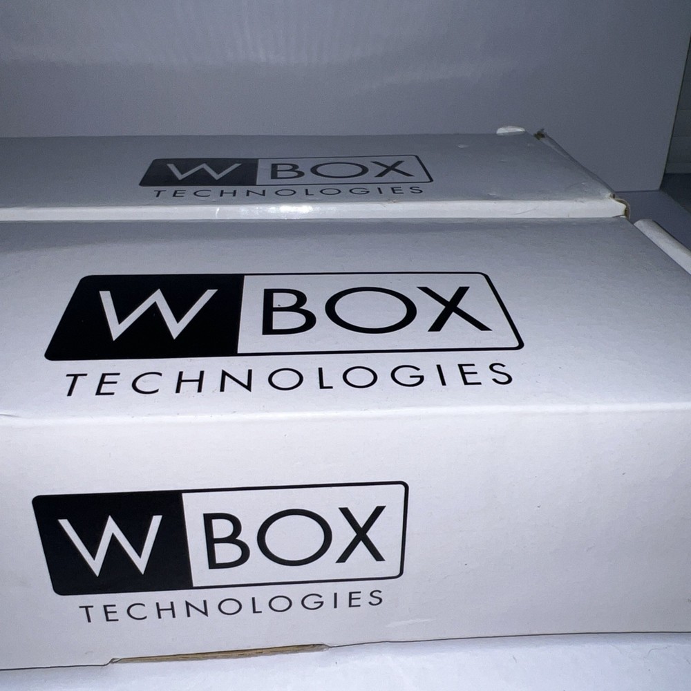 2 WBOX Technologies CAT5E Patch Panel 24 Port 19" Rackmount Open Box