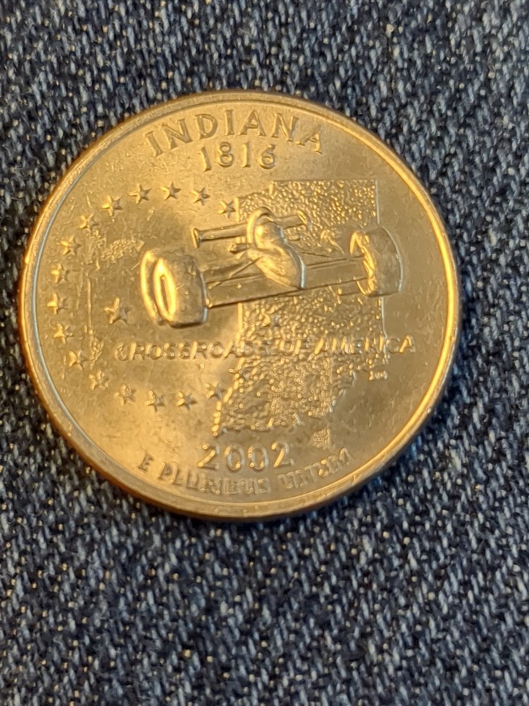 2002 Indiana State Quarter #079