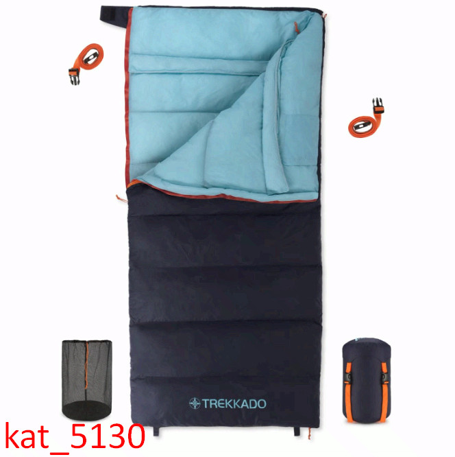 DuraHike Lightweight Camping Sleeping Bag Rectangular 10°C Compact Portable
