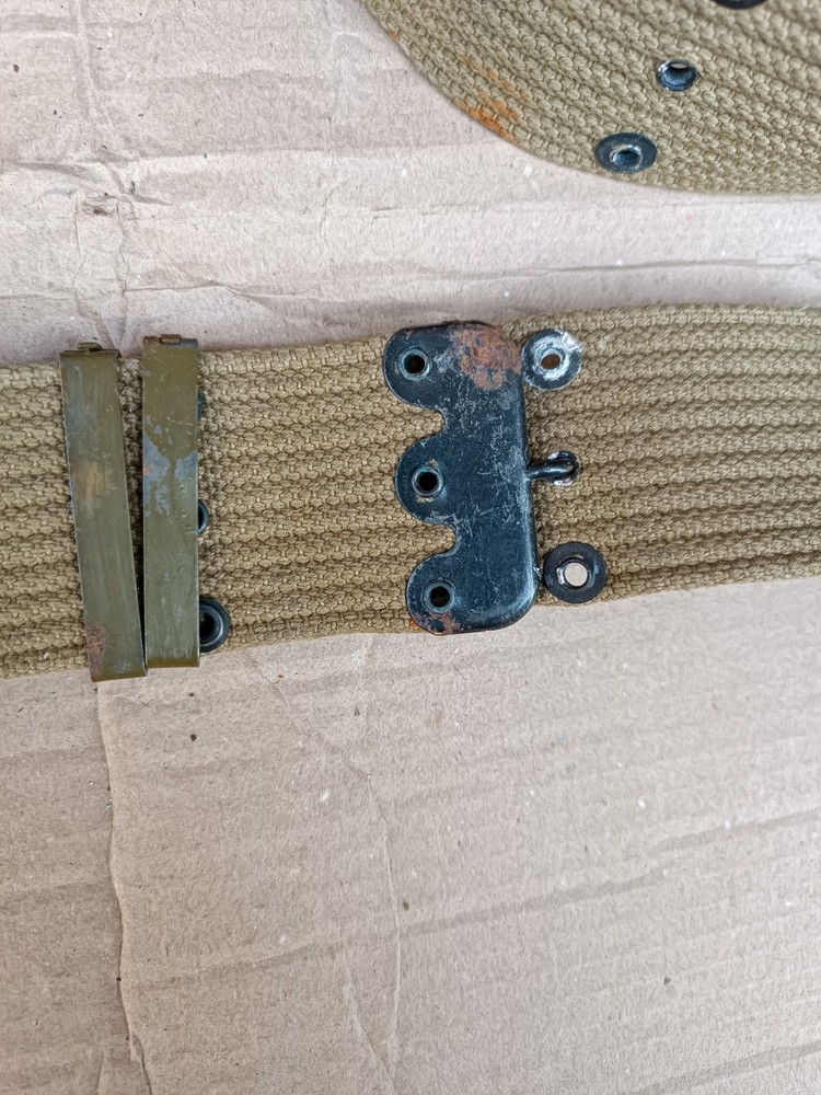 WWII WW2 Original M1936 US Army Pistol Belt dated NASCO 1942