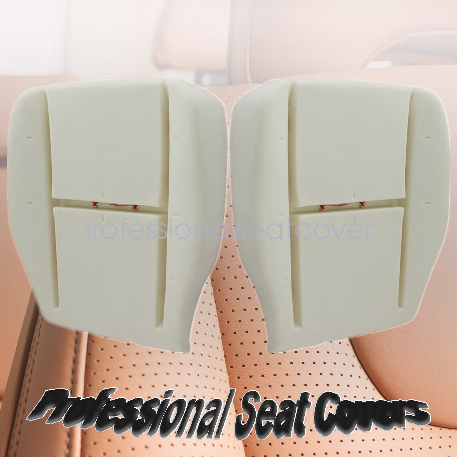 For 07-14 Chevy Silverado GMC Sierra Driver & Passenger Seat Bottom Foam Cushion
