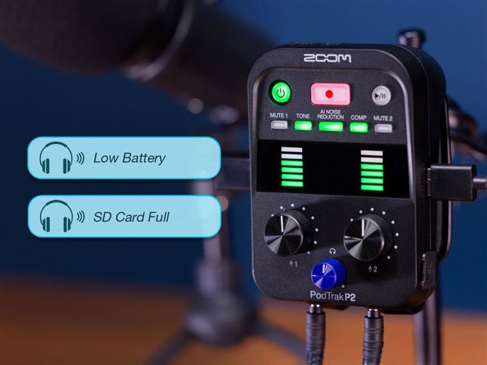 PodTrak P2 Podcast Recorder