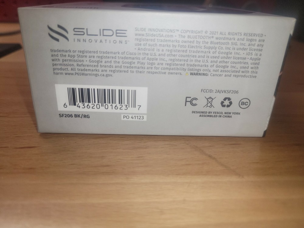 Slide Innovations Activity Tracker Smart Watch iOS/Android Compatible