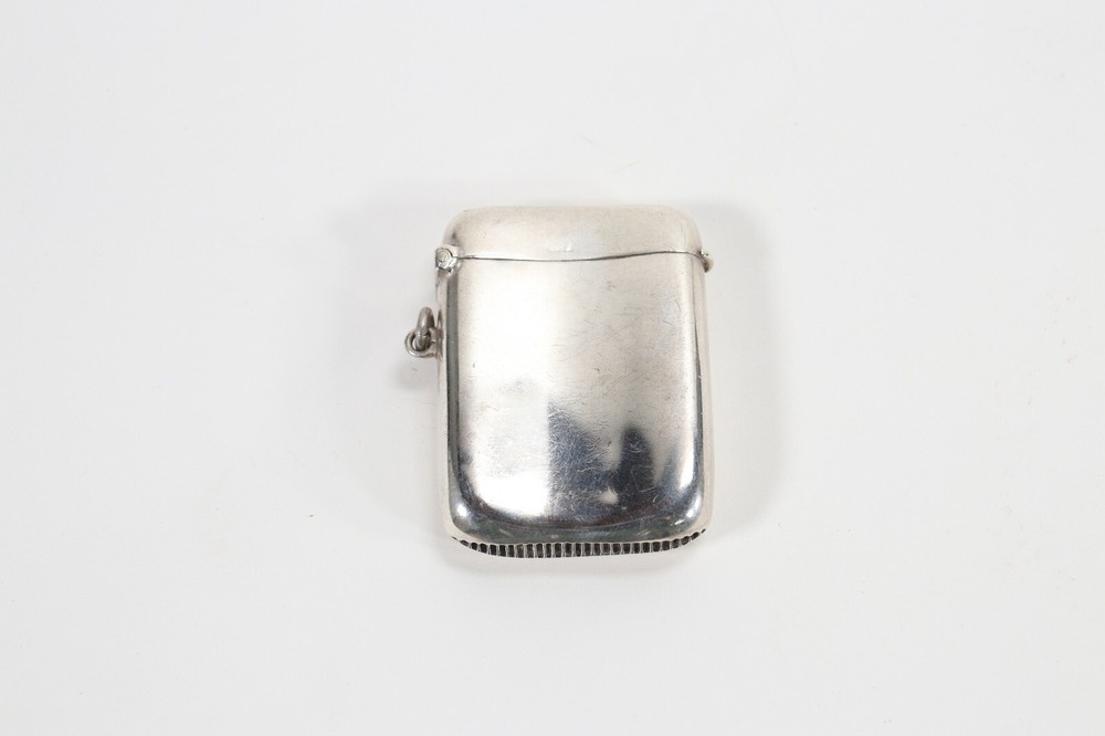 Antique Sterling Silver Match Safe