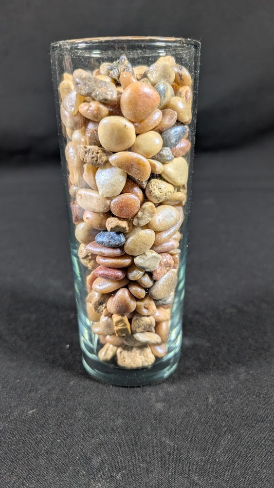 Narmada River polished mixed river pebbles over 100 pieces