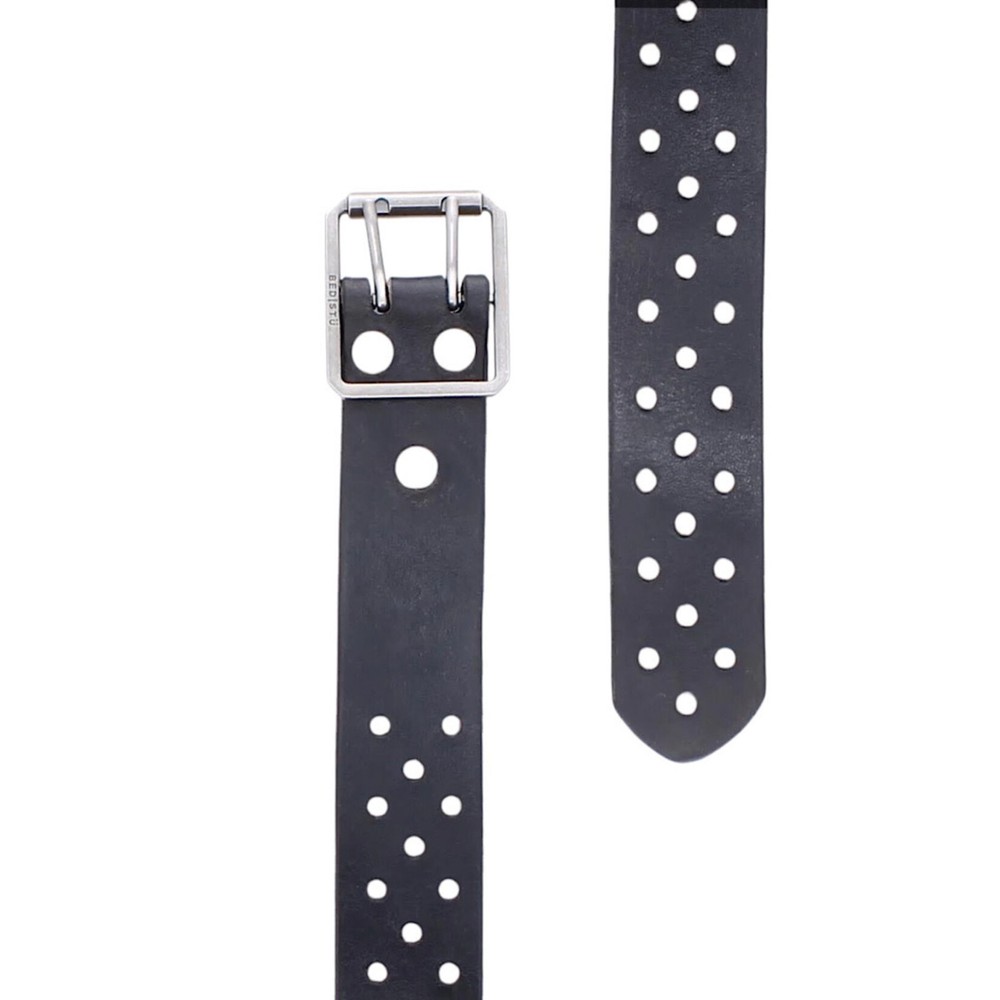 BED|STU Mccoy Black Rustic Belt