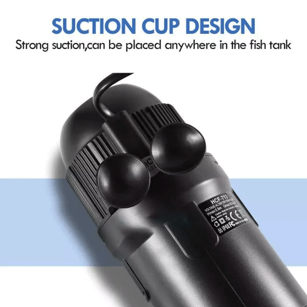 Aquarium Submersible UV Sterilizer Filter Light Fish Tank Germicidal Water Pump