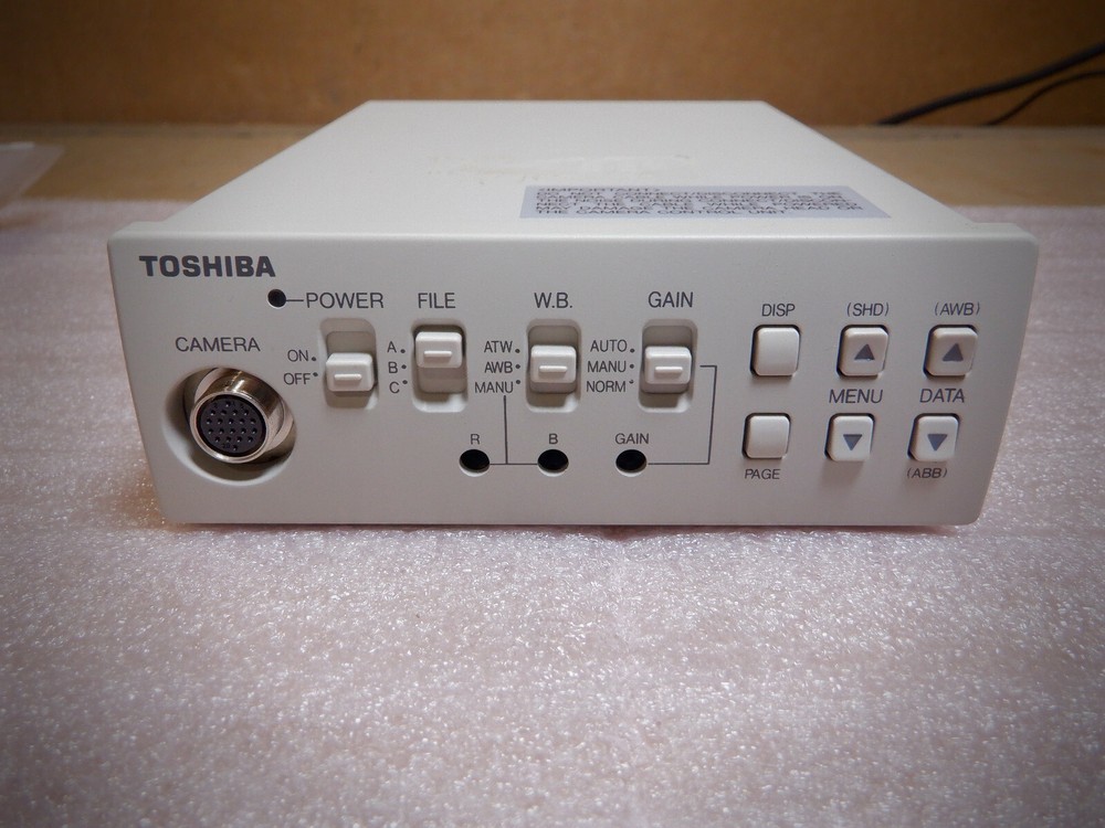 TOSHIBA IK-TU40A CCD COLOR CAMERA- CONTROLLER UNIT ONLY