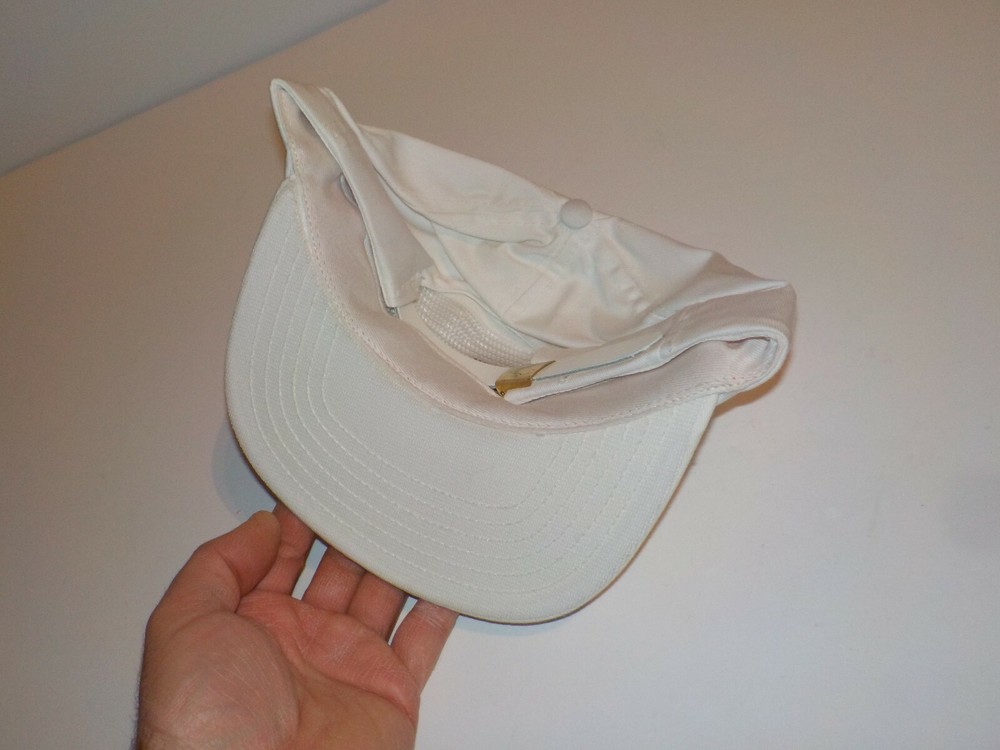 Vintage PLANTERS Peanut Adjustable Hat White Life Savers