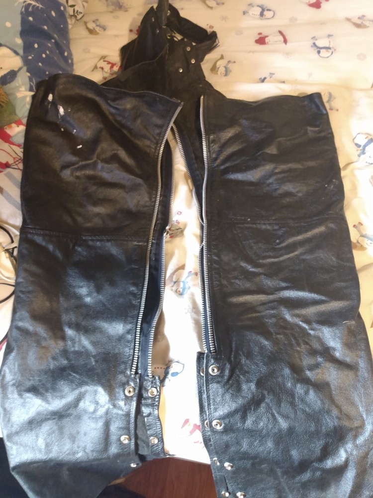 Unbranded Genuine Leather Riding Chaps