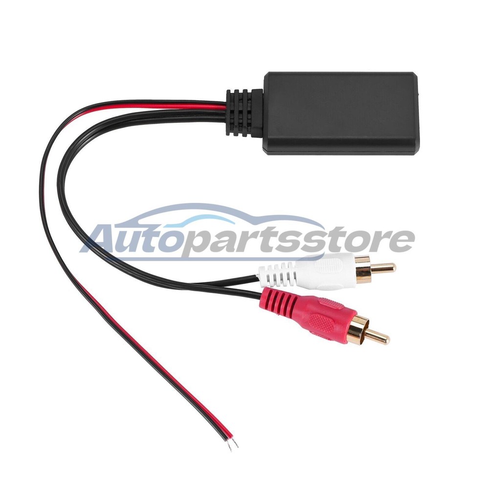 Car Universal Wireless Bluetooth Module Music Adapter RCA AUX Audio Cable New