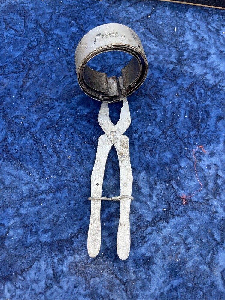 VINTAGE "ALL-POWER" PISTON RING COMPRESSOR PLIERS