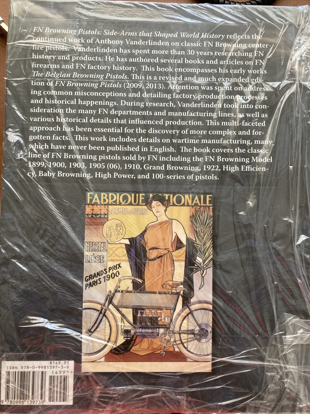 FN browning Pistols 3rd Edition Vol 1 And 2 New Hardback By Vanderlinden