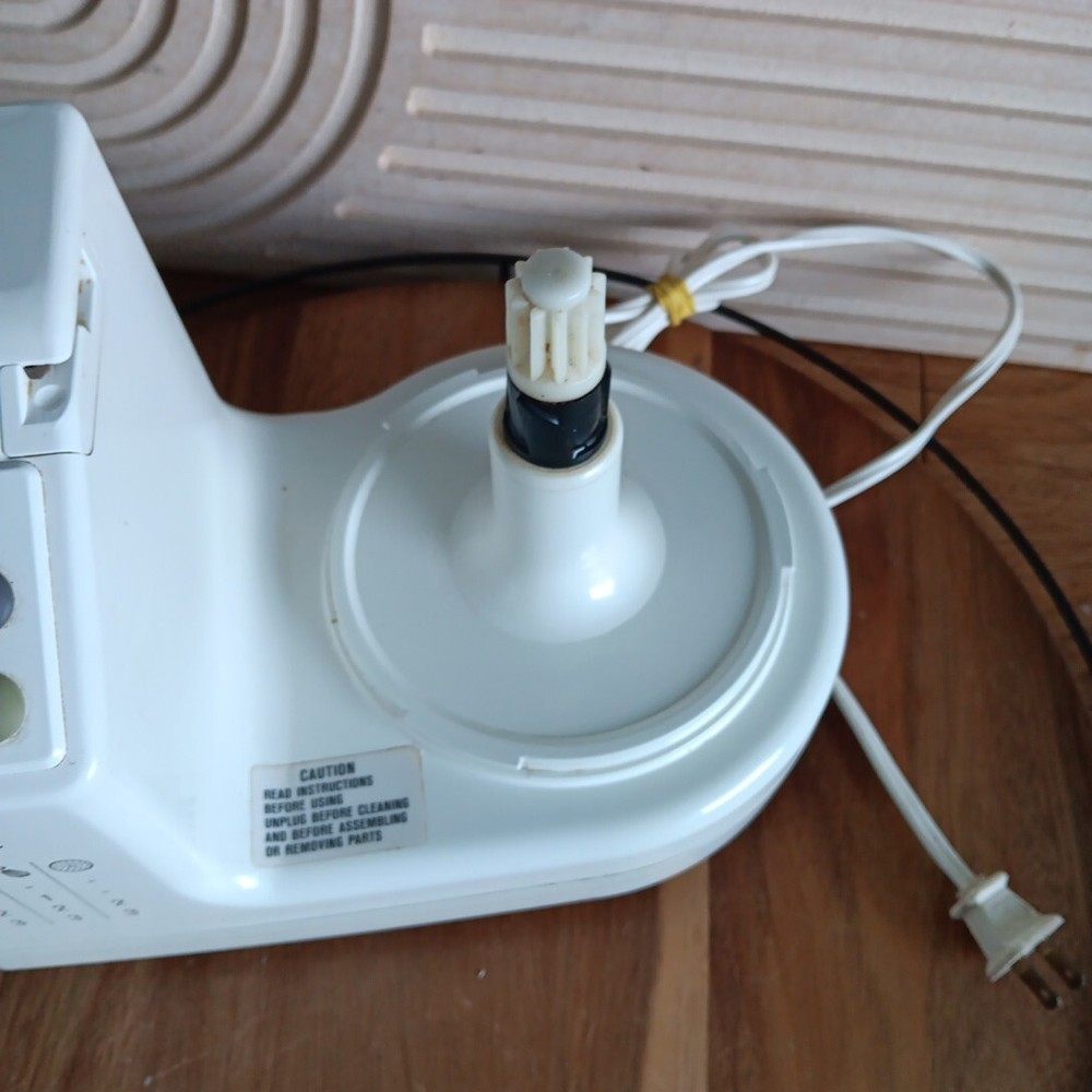 Bosch Mixer Food Processor MCM2501 White Tested WORKS GREAT!