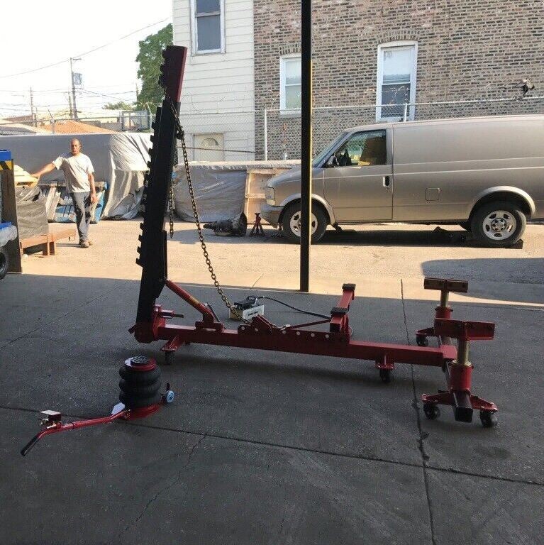 Portable Auto Body Frame Machine Puller 10,000 PSI Foot Pump FREE SHIPPING