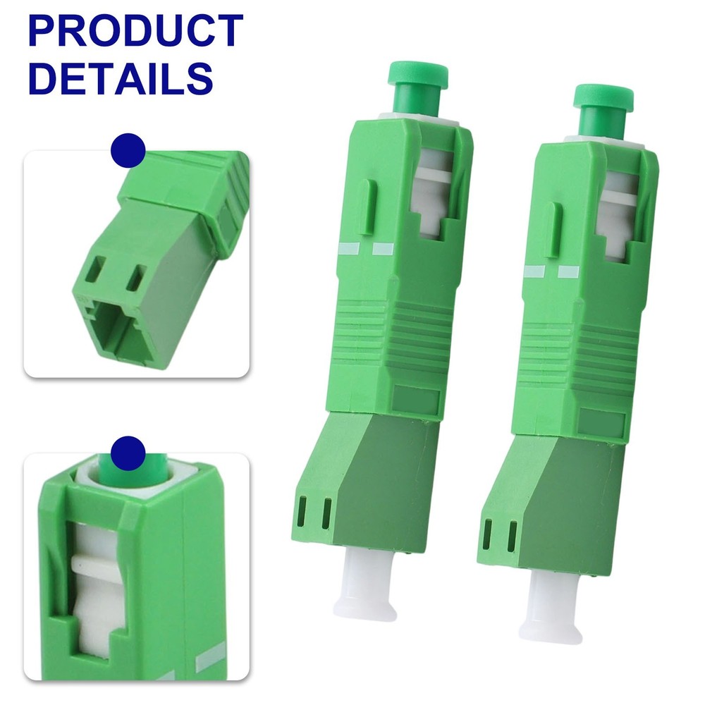Adaptable Fibre Optical Connectors Achieve High Precision with Ease 2pcs