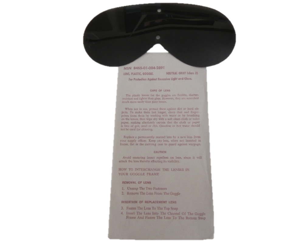 USGI M44 Military Goggle Replacement Lens