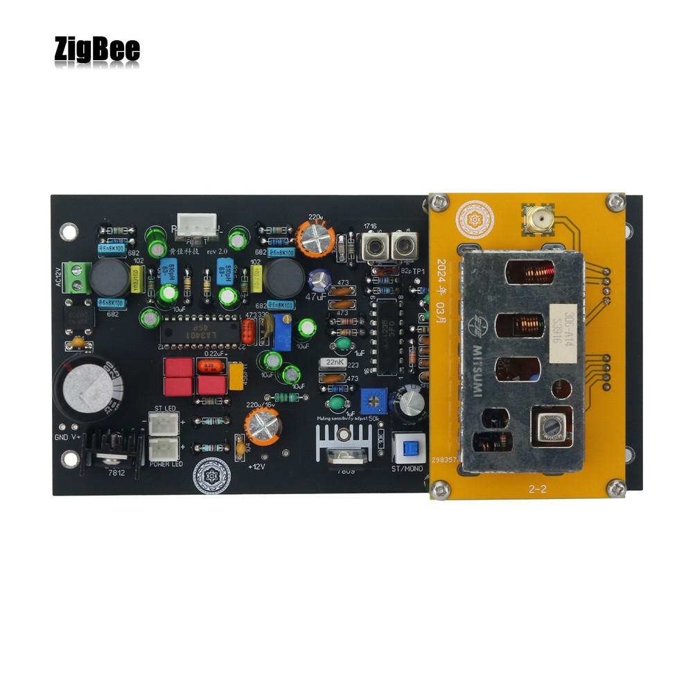 FE306 FM Tuner LA1235 Decoding Stereo with BP Electrodeless Capacitor