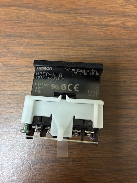 Omron H7EC-N-B Total Counter, Self Powered, 8 digit, LCD screen