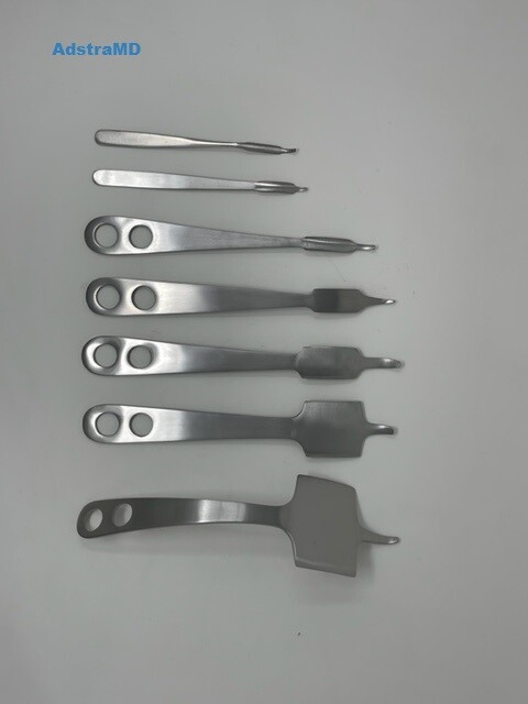 7 Hohmann Retractor Set Surgical Orthopedic Instruments