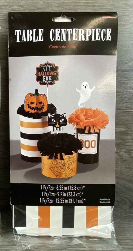 Wilton Table Centerpiece Halloween Decorations Ghost Pumpkin Party