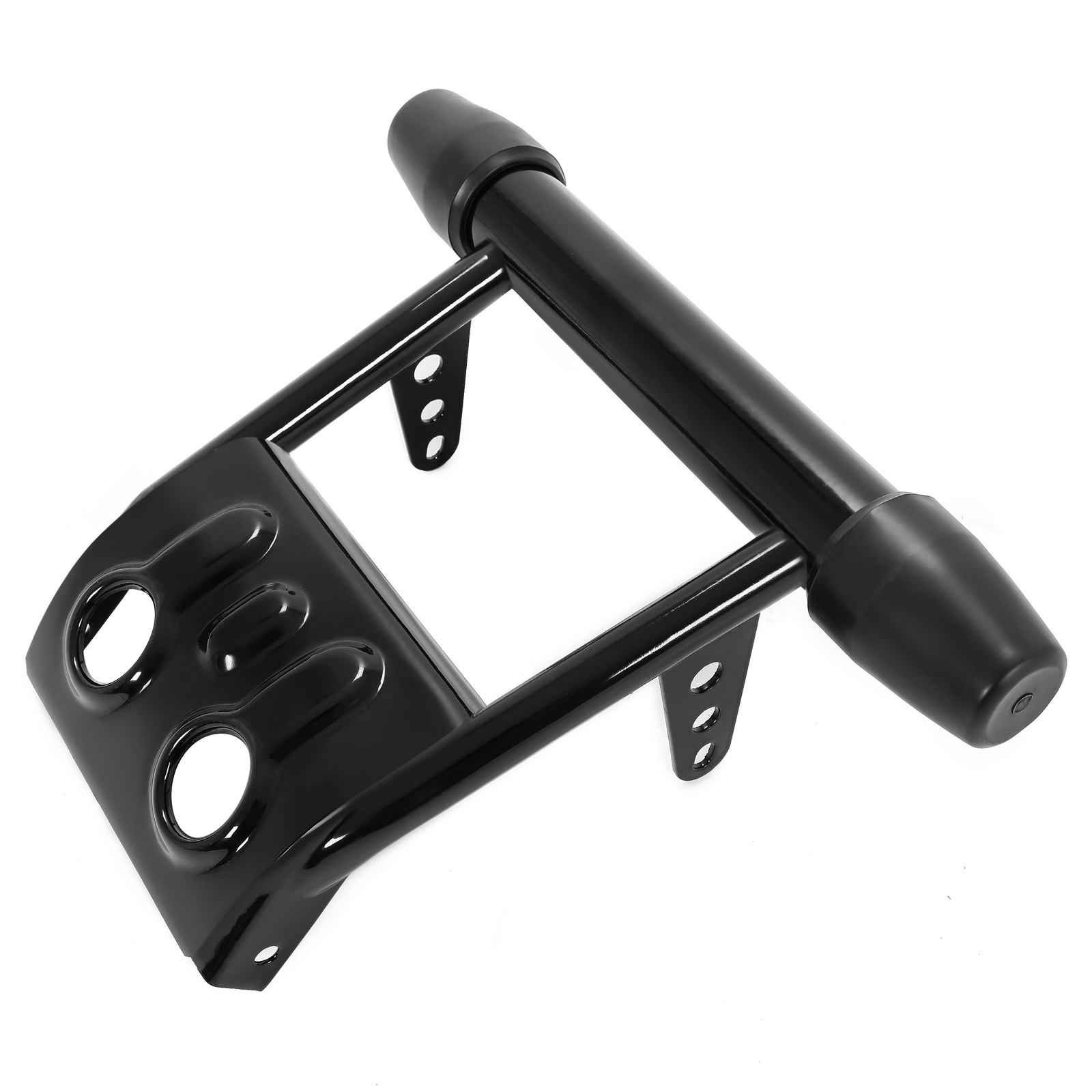 New For Yamaha Banshee 1987-2006 Black Front Bumper Guard & Rubber End Caps