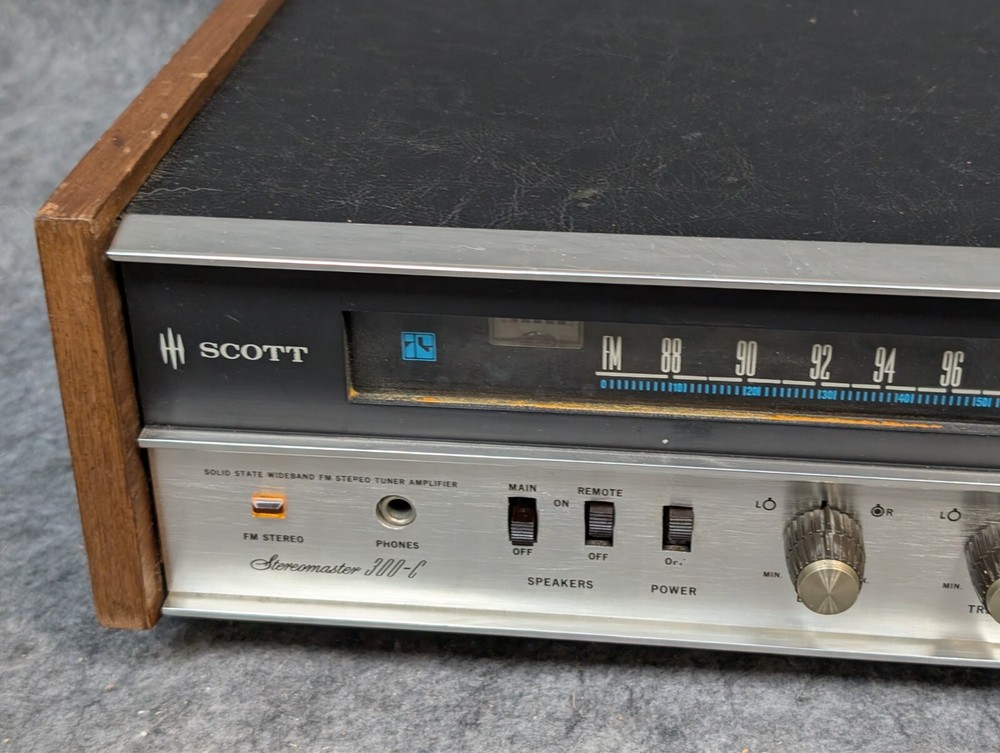 Scott Stereomaster 300-C Solid State Stereo Tuner Amp - Rare and Cool