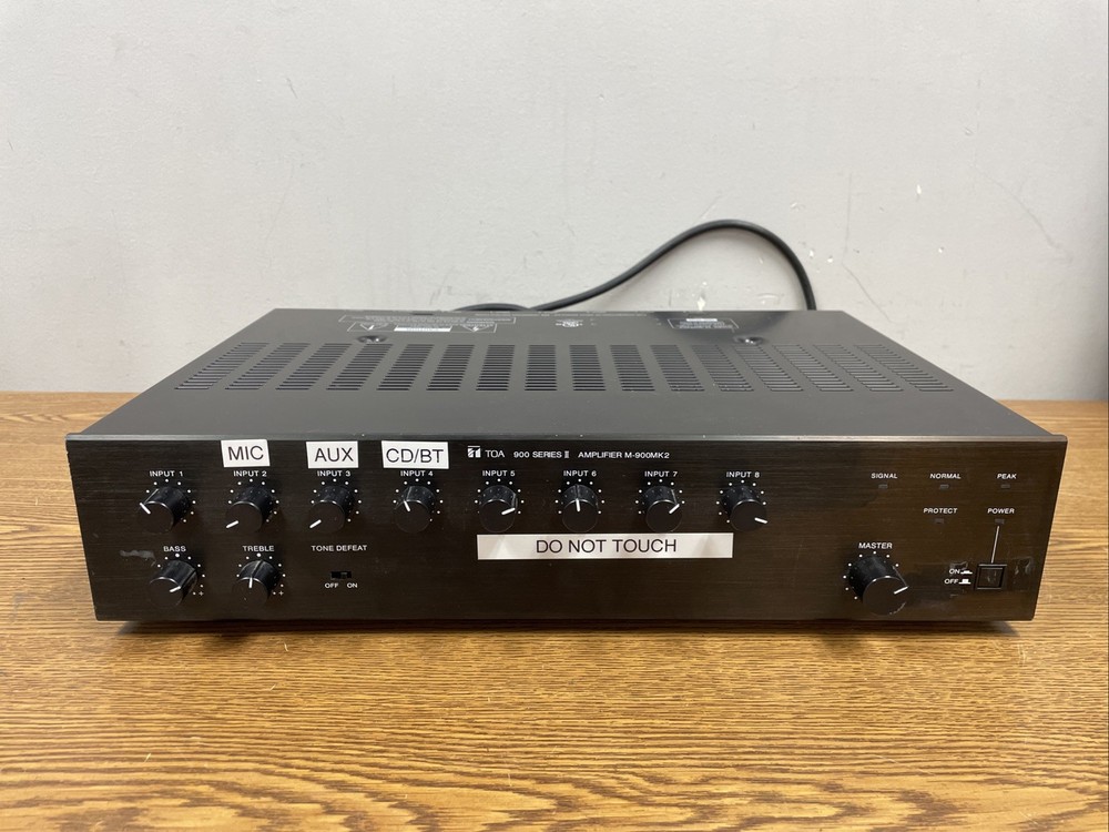 TOA M-900MK2 SERIES II AMPLIFIER, No Modules, Power Tested