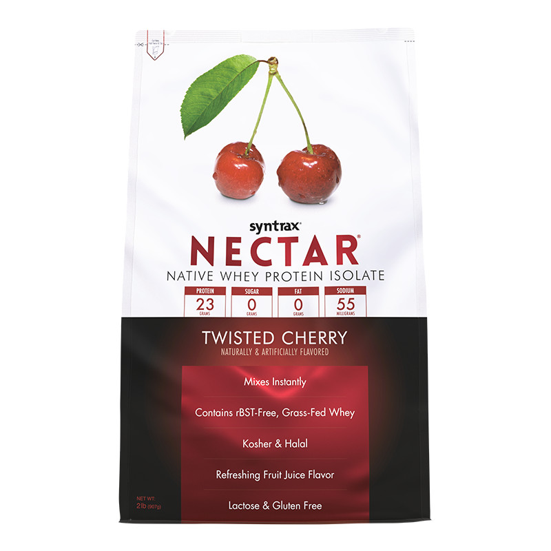 Syntrax Nectar 2lb Protein Powder - Twisted Cherry