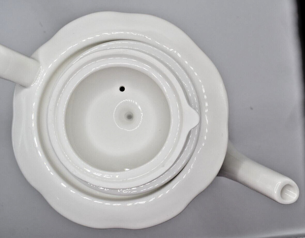 White Coffee Pot - 10 Strawberry Street