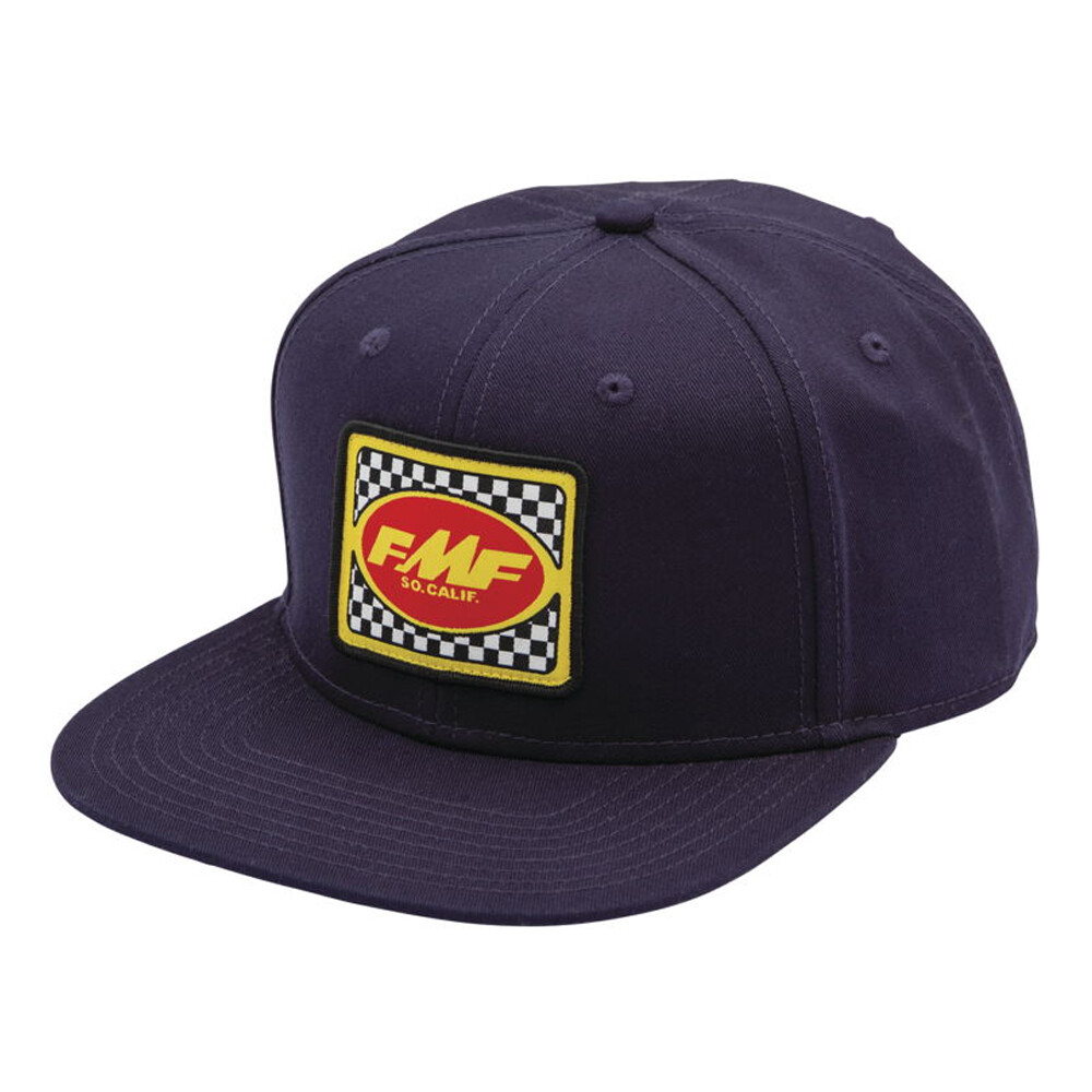 FMF Racing Men's Title Snapback Hat Navy
