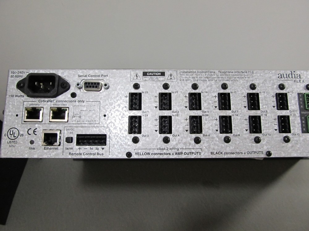 BiAmp Audia Flex TI-2 Digital Audio Processor ****