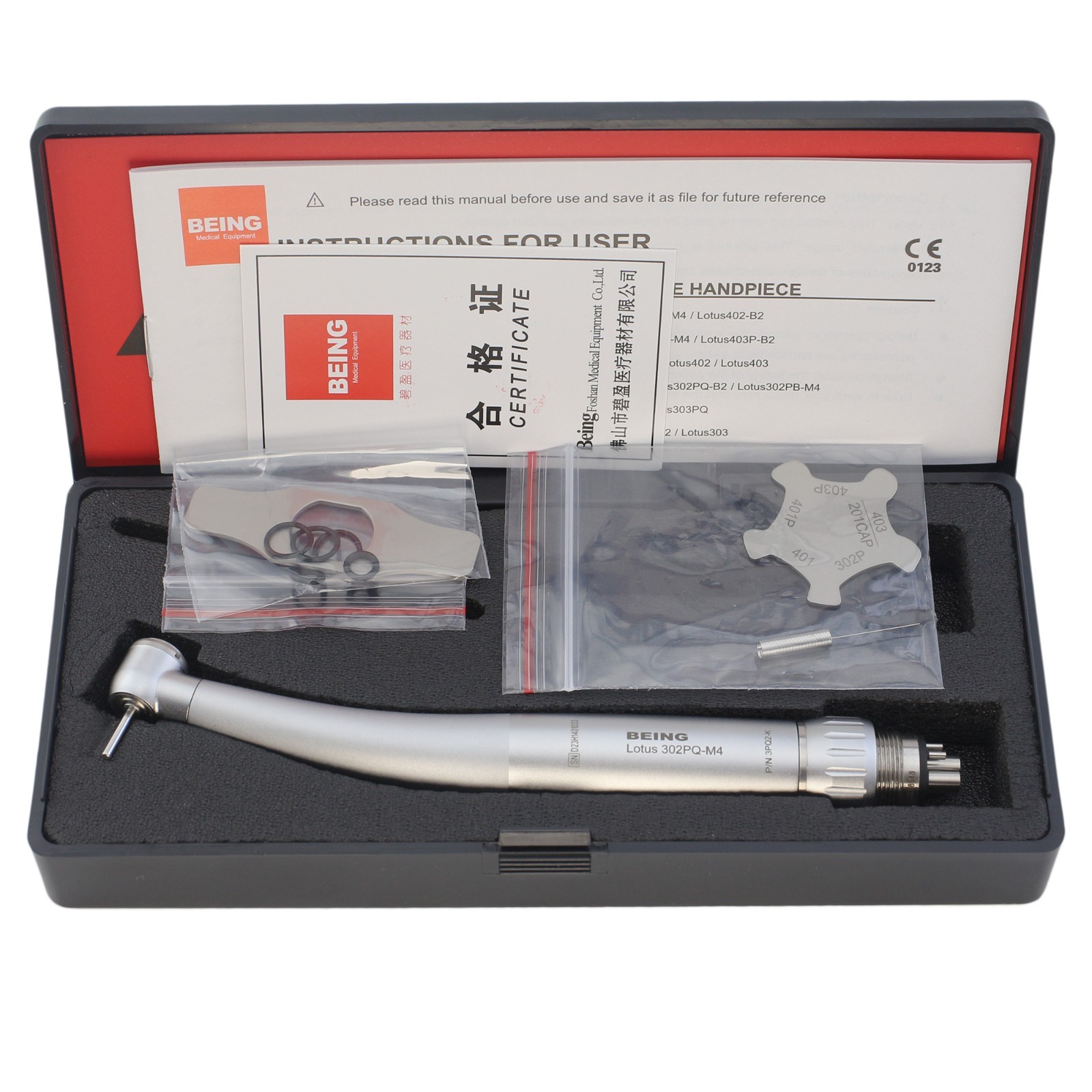 BEING Dental High Speed Handpiece Fiber Optic Mini Head For KaVo Coupler 4 6 Pin