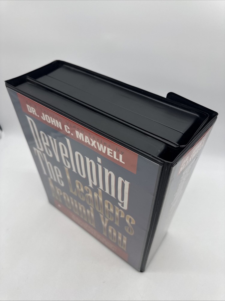 John Maxwell Leadership Training VHS & Audio Cassette Kit Complete Set