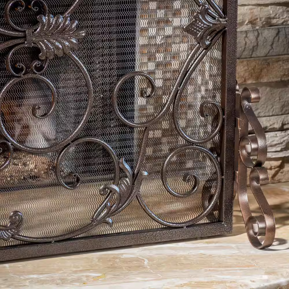 Wilmington 44.5 In. Fireplace Screen