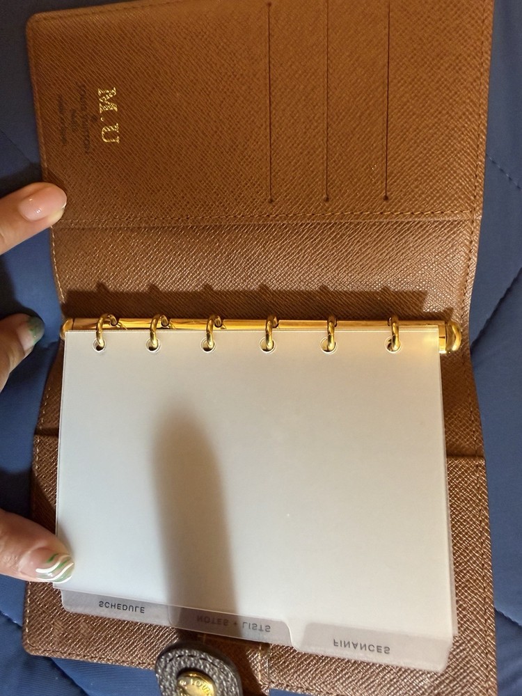 Authentic Louis Vuitton Monogram Agenda PM