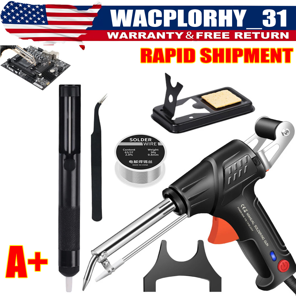 Internally Heated Industrial Laser Welding Tools, Handheld Welder