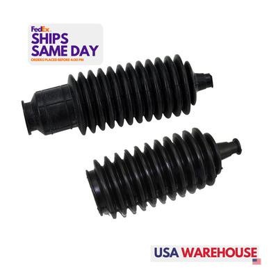 Flaming River FR1501B, 2 Pack Black Rubber Rack And Pinion Bushings Performance