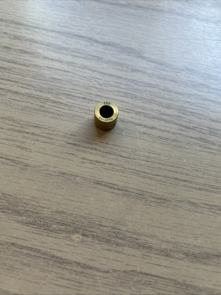 REDDING TITANIUM NITRIDE NECK SIZE BUSHING .260  DIAMETER