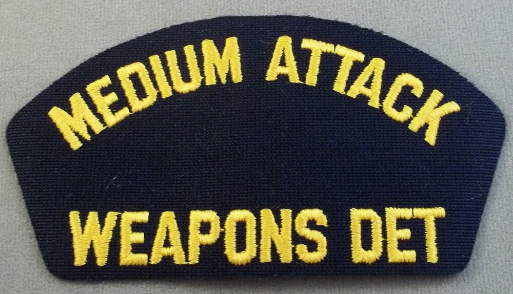 US Navy Medium Attack Weapons Detachment Cap Patch