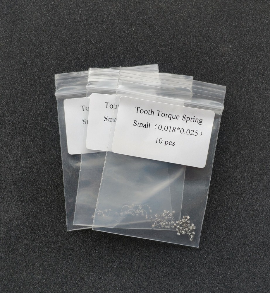 10pcs Dental Orthodontic Torquing Anterior Teeth Wire Torque Rectangular Spring