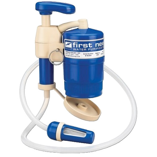 First Need XLE Elite Portable Water Purifier Microfilter Filter Pump