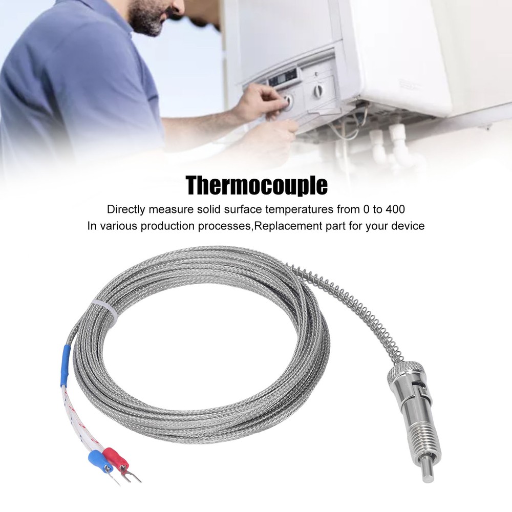 BERM K Type Thermocouple Compression Spring Temperature Gauge Sensor Probe 0 CST