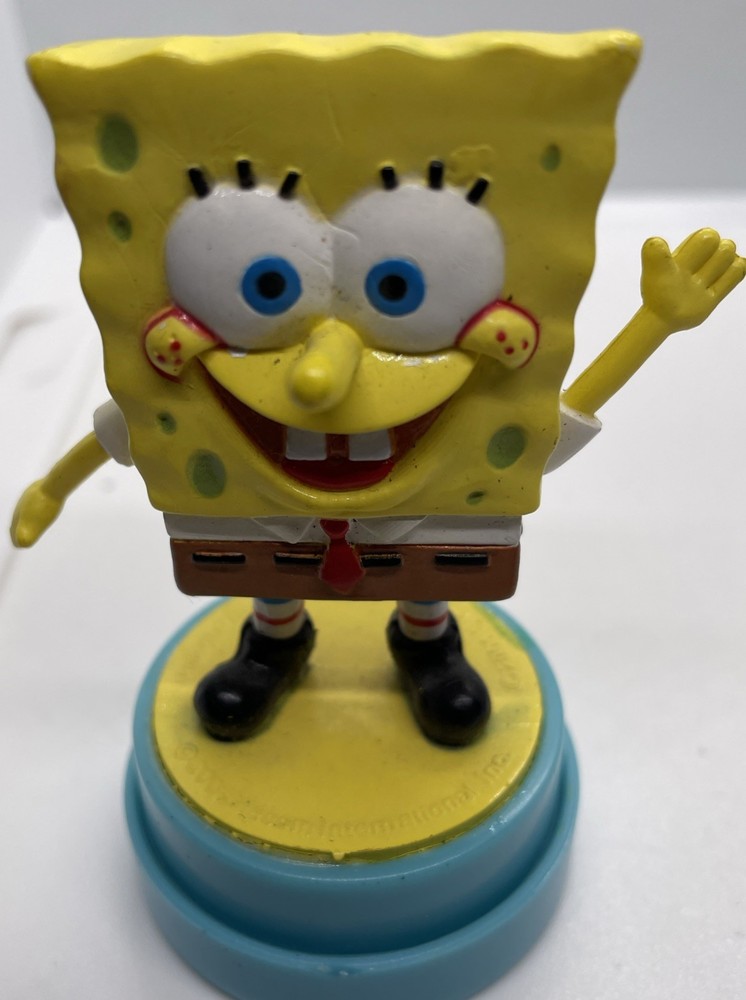 SpongeBob Rubber Stamp Set Complete!! Rare.