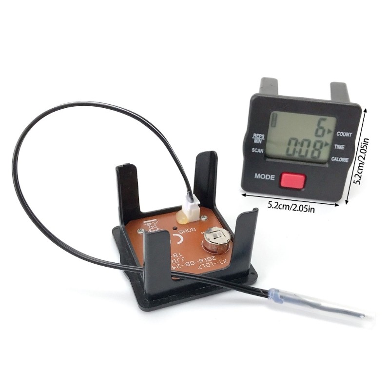 LCD Display Step Machine Counter for Strength Training Equipment Easy to Use