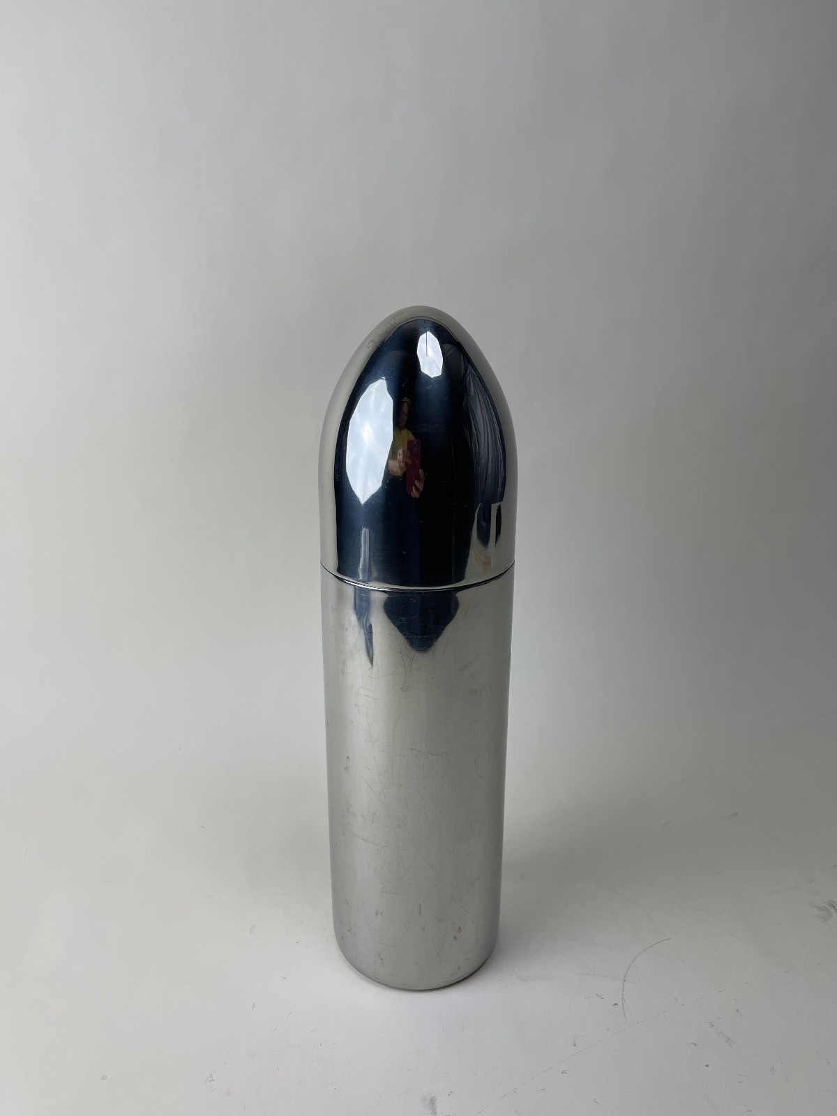 Vintage Stainless Steel Bullet Cocktail Shaker 18-10 MCM 11"