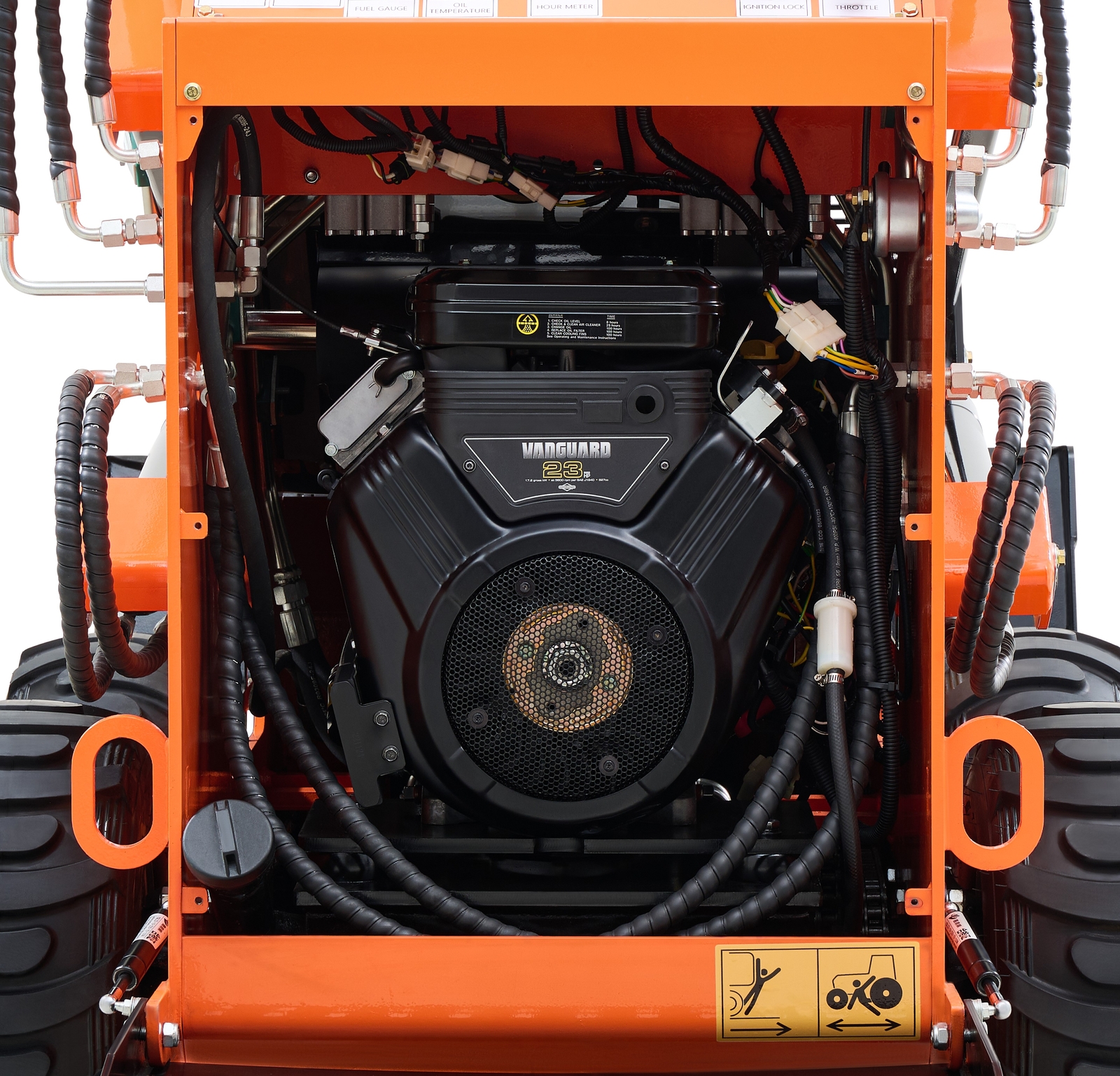 23HP Mini Skid Steer Loader with Briggs & Stratton Gas Engine