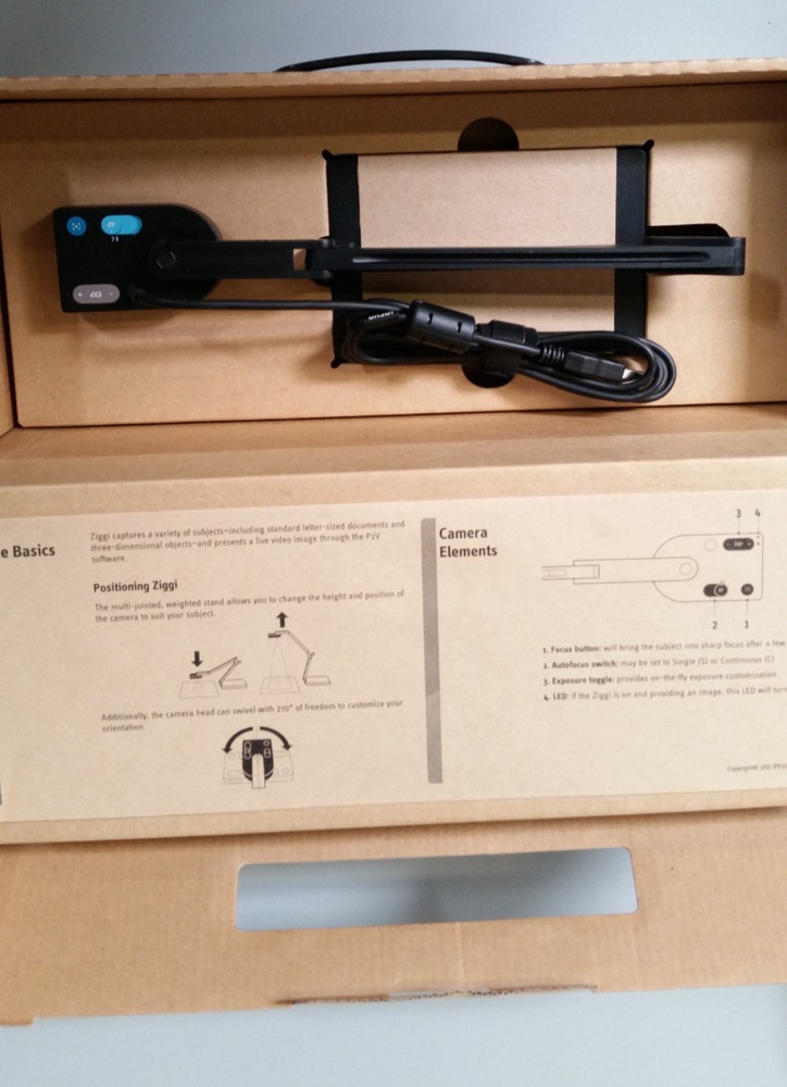 Ipevo Ziggi CDUV-011P 2MP USB Document Camera