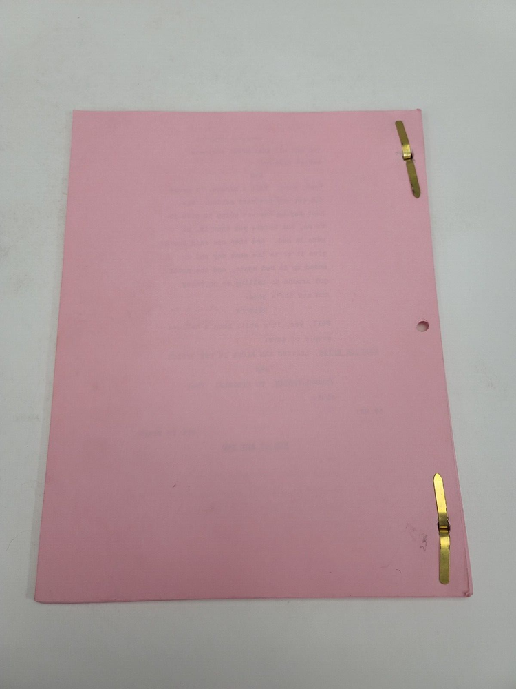 CHEERS / Brian Pollack 1989 TV Script, Stack Pierce "Sammy and the Professor"