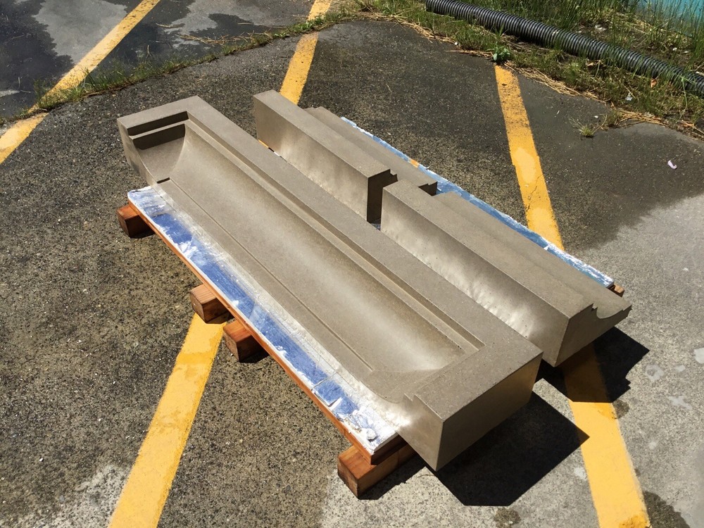 Custom Precast Fireplace Surround
